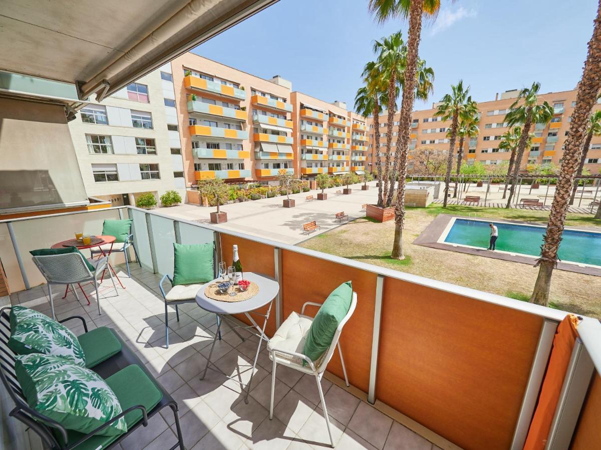 Barcelonaforrent Vila Olimpica Pool Suites Exterior foto